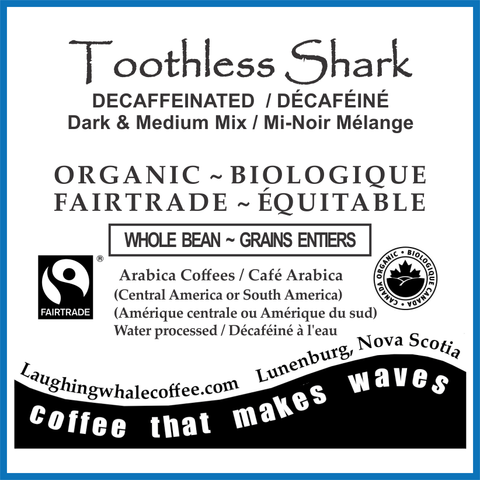 Laughing Whale Coffee - Toothless Shark Decaf