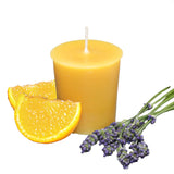 Country Lavender Beeswax Votive Candle