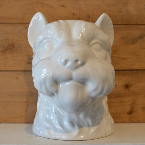 Scottie Dog Vase